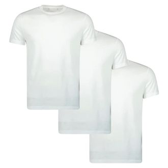 Prada Heren, Tops, Wit, Maat: M Katoen