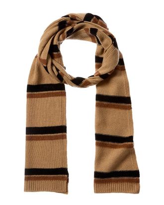 Portolano Striped Cashmere Scarf