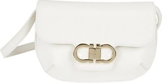 Ferragamo Cross Body Bags, female, White, Size: ONE SIZE Lizzy Small Crossbody Bag