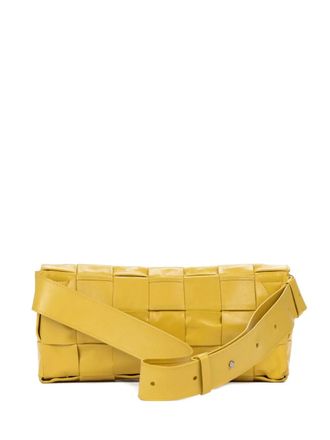 Bottega Veneta Cassette belt bag - women - Calf Leather - One Size - Yellow