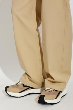 Loewe Pogo Sport Shoes, Mens, Beige
