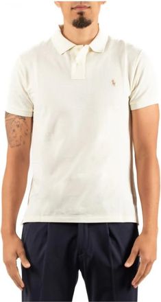 Ralph Lauren Tops, Heren, Beige, S, Polo