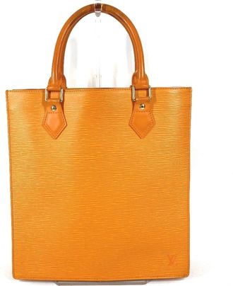 Louis Vuitton Galle Orange Epi Leather Handbag Tote Bag (Pre-Owned)