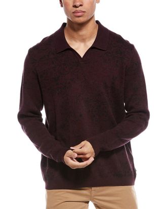 John Varvatos Oliver Jacquard Sweater