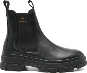 GANT Monthike boots - women - Fabric/Calf Leather/Rubber/Calf Leather - 36 - Black