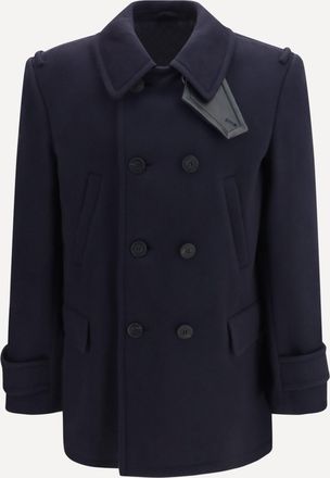 Burberry Wool cashmere Pea Coat Male 48