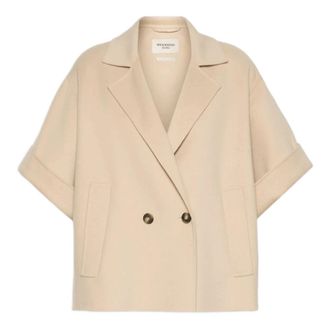 Max Mara Wkdneo Blazer - Dames - Blazers - Bruin - 2XS - Jassen