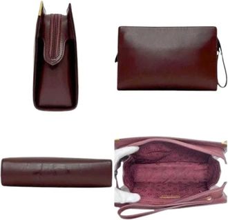 Cartier Pre-owned Clutches, male, Red, Size: ONE SIZE Pre-owned Vintage Clutch