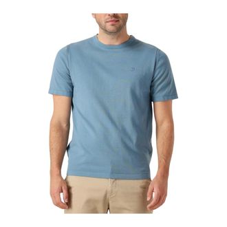 Dstrezzed Dstrezzed, Tops, Heren, Blauw, XL, Katoen, Blauw T-shirt voor Heren, Casual Stijl