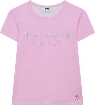 GCDS Mujer, Camisetas, Rosa, Talla: M