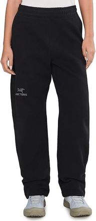 Arc'teryx Emblem Fleece Joggers Womens Casual Pants Black : 16 R, Cotton/Polyester