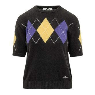 Msgm Msgm, Dames, Truien, Zwart, Maat: XS
