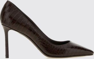 Jimmy Choo London D&eacute;collet&eacute; Romy in pelle stampa cocco con tacco alto