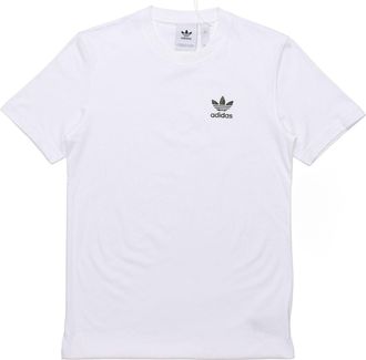 adidas originals Solid Color Logo Short Sleeve White FM3355