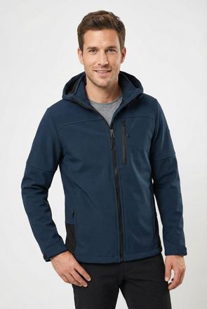 Killtec Softshelljacke KILLTEC KOS 369 MN SFTSHLL JCKT, Herren, Gr. XXL, nachtblau, Obermaterial: 90% Polyester, 10% Elasthan. Futter: 100% Polyester, Jacken 