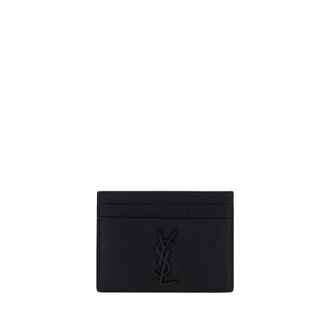 Saint Laurent Zwarte Lam Ovis Aries Aries Portemonnee