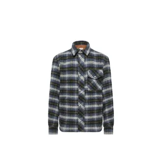 Moncler Moncler Check Wool Shirt Jacket, Men, Black, Size: 3xl