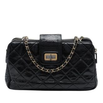 Chanel Pre-owned Quilted Tote Bag - Dames - Pre-owned - Zwart - Maat: ONE Size Leer