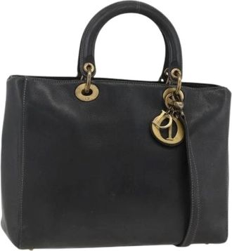 Dior Pre-owned Handbags, female, Black, Size: ONE SIZE Pre-owned Vintage Tote Bag