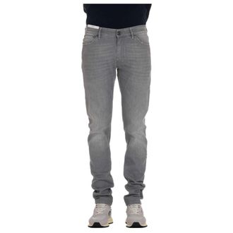 Pantaloni Torino Jeans, Heren, Grijs, W34, Denim, Grijze Denim Swing Fit Jeans
