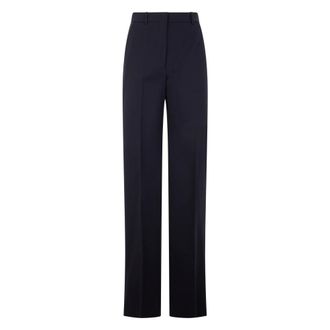 Max Mara Dames, Broeken, Zwart, Maat: 2XS Katoen