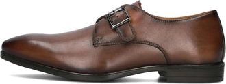 Stefano Lauran Elegante leren herenschoenen - Heren - Nette schoenen - Bruin - 40 EU - Leer - Schoenen