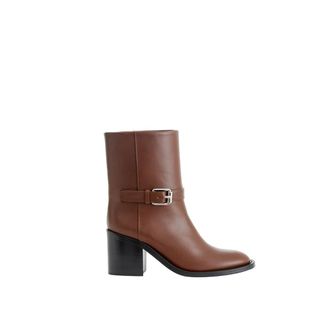 Burberry Heeled Boots, female, Brown, 6 UK, Heeled Boots