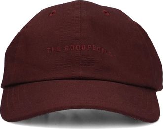 The Goodpeople Heren Petten Cap - Heren - Petten - Rood - ONE Size - Accessoires