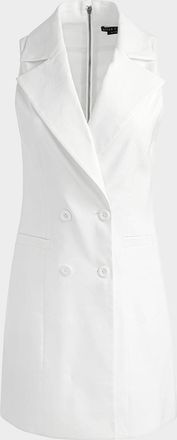 Alice & Olivia Meritt Double-Breasted Tuxedo Mini Dress