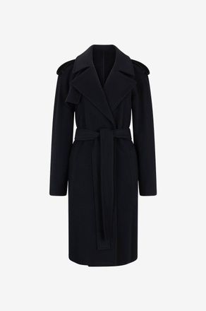 Burberry Kaschmirmantel im Trenchcoat-Schnitt mit G&uuml;rtel