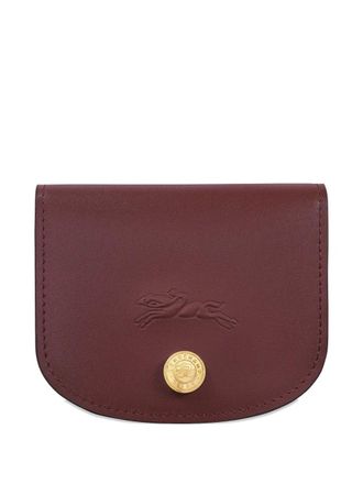 Longchamp &Eacute;pure card holder - Brown