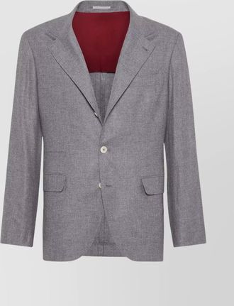 Brunello Cucinelli tailored blazer notch lapels