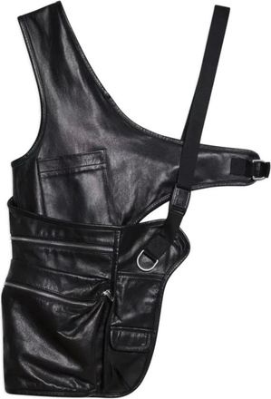 Helmut Lang Cross Body Bags, unisex, Black, ONE SIZE, Utility Vest Bag