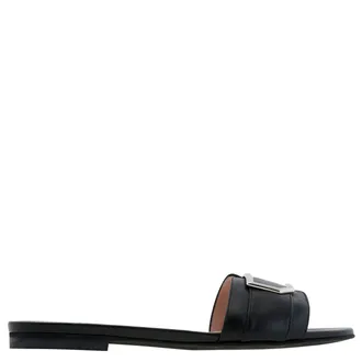 Bally Cerilla Leather Side Sandals, Brand Size 37 ( US Size 6.5 )