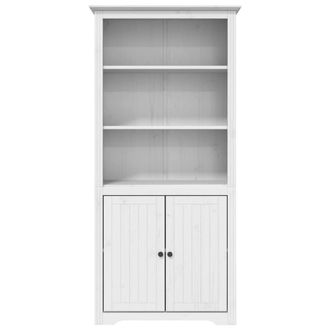 Berkfield Home Beautiful Bookcase BODO White 80x40x172 cm Solid Wood Pine | Size: 80 x 40 x 172 cm