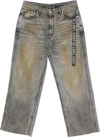 44 Label Group Strap-detail Jeans