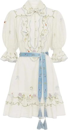 Alemais Giulia mini dress - White