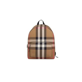 Burberry Mochila Jeff Check - Bags - Hombre - Beige - ONE SIZE