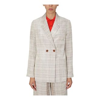 Alysi Dames, Jassen, Beige, Maat: XS Velours