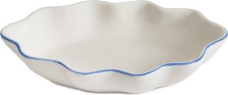 Kassatex Le Marais Porcelain Soap Dish in White/Cornflower Blue at Nordstrom