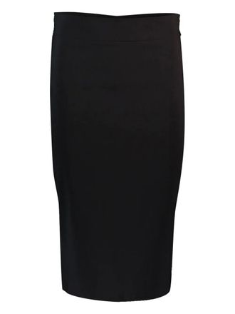 Avenue Montaigne Gonna a matita a vita alta - Nero