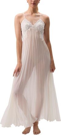 Rya Collection Delight Embroidered Bodice Nightgown in Ivory at Nordstrom, Size Medium