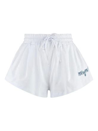 Msgm cotton shorts - White