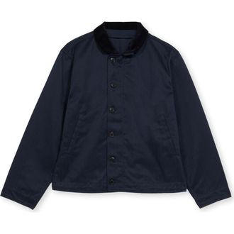 Fortela Deck Cotton Jacket in Blue at Nordstrom, Size 50 Eu