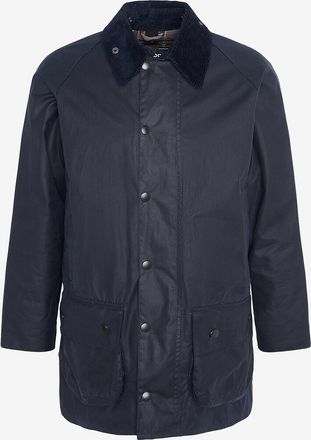 Barbour Parka aus gewachstem Canvas mit Hemdkragen Beaufort