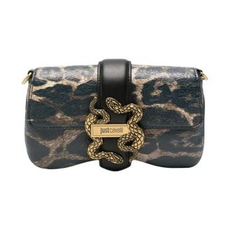 Just Cavalli Iconic Snakes Borsa a Spalla - - Bags - Donna - Multicolore - ONE SIZE