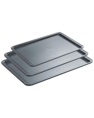 Black+Decker Black+Decker 3Pc Carbon Steel Cookie Sheet Set