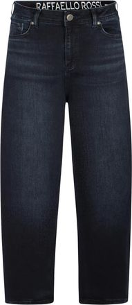 Raffaello Rossi High Waist 5-Pocket Style Jeans - Dames - Regular Fit Jeans - Blauw - M - Katoen - Jeans