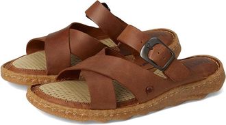 Born Salas Womens Sandals Brown/Syrup : 11 M (B), Leather
