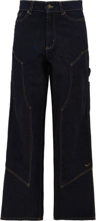 Zadig&Voltaire Perya Denim Eco Brut Jeans - Dames - Loose Fit Jeans - Blauw - W27 - Denim - Jeans